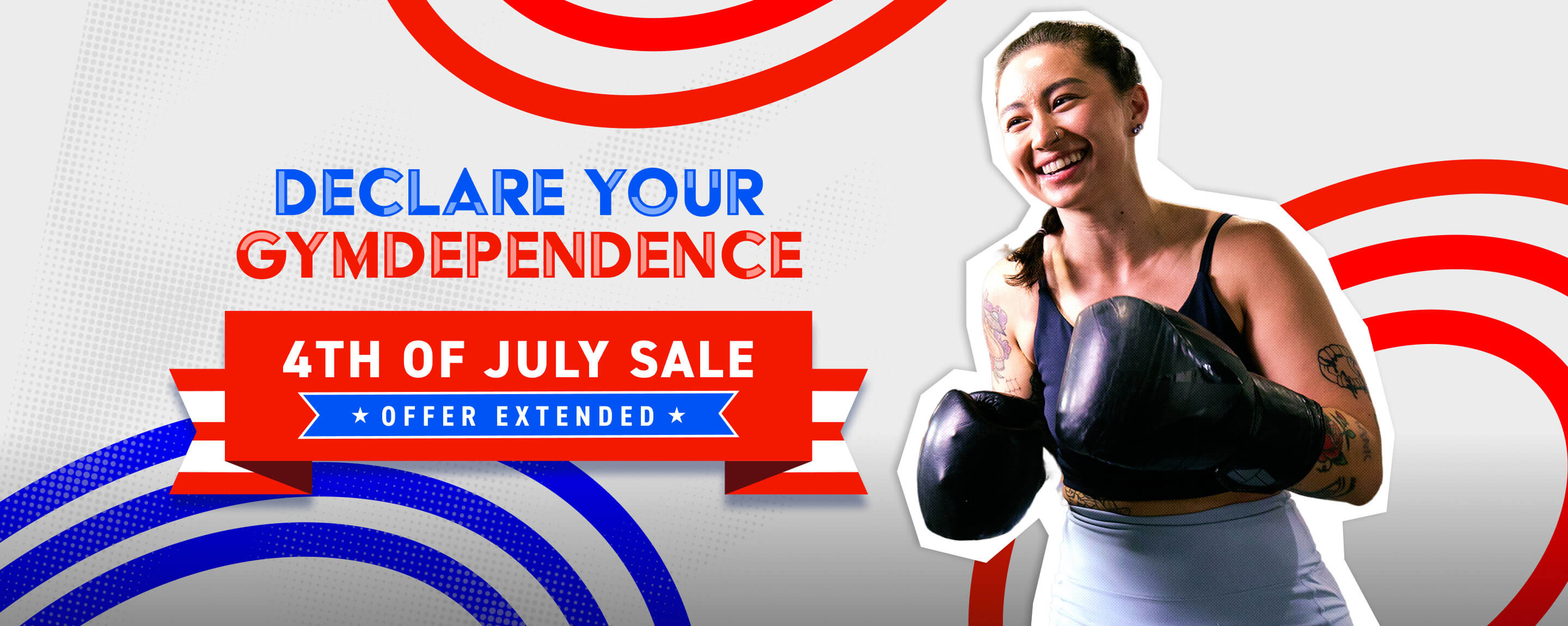 Declare your gymdependence with 4th of July specials extended at 24 Hour Fitness! 